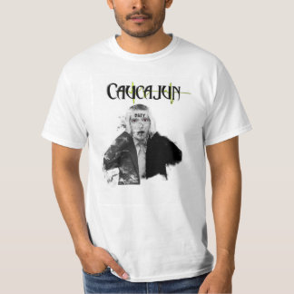 Camiseta Caucajun obedece o T branco