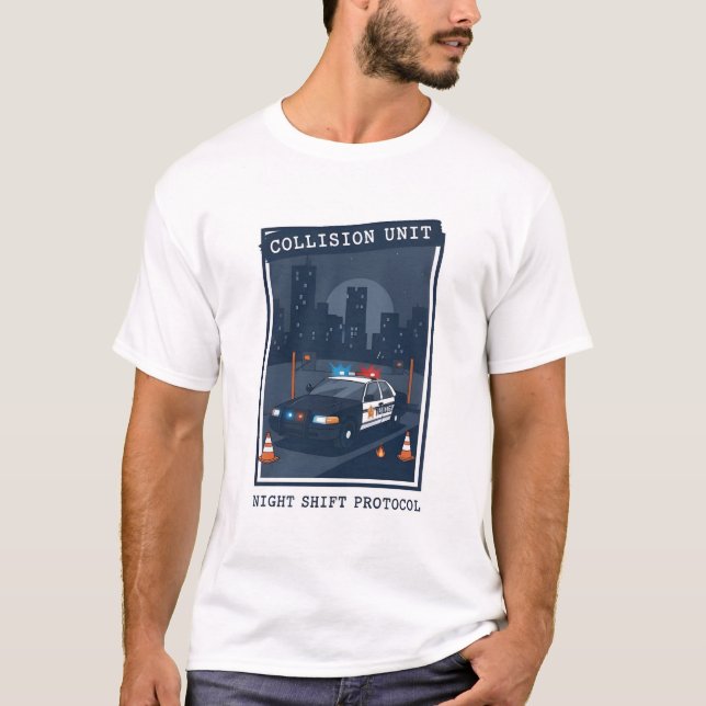 Camiseta Caucasian Collision Unit Field Operator (Frente)