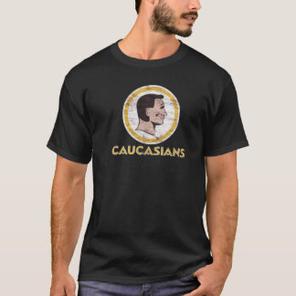 Camiseta caucasianos