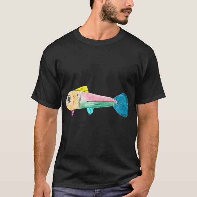 Camiseta Cauda azul (Frente)