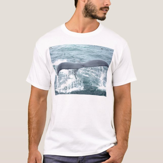 Camiseta cauda da baleia (Frente)