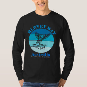 Camiseta Cauda de Baleia Hervey Baía Austrália Oceano