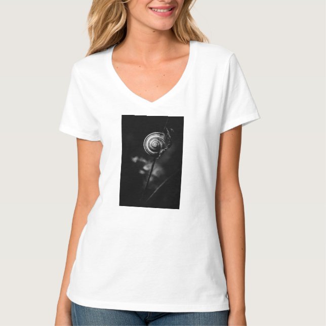 Camiseta cauda de caracol (Frente)