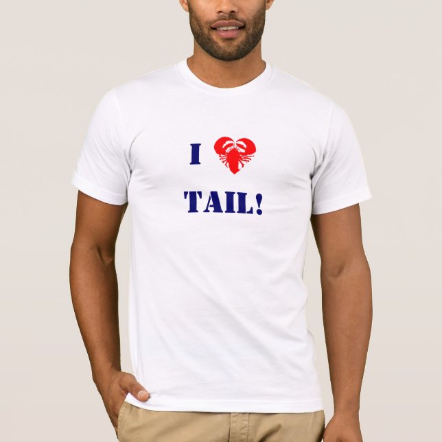 Camiseta Cauda de lagosta - (Frente)