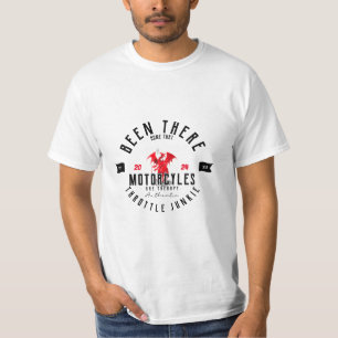Camiseta Cauda De Motocicleta Do Dragão