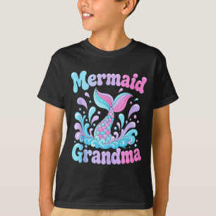 Camiseta Cauda de sereia brincalhona com desenho de resping