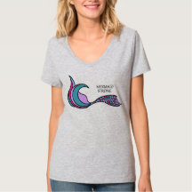 Camiseta cauda de sereia forte Sereia