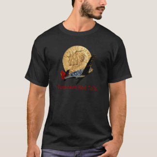 Camiseta Cauda do vermelho de Tuskegee