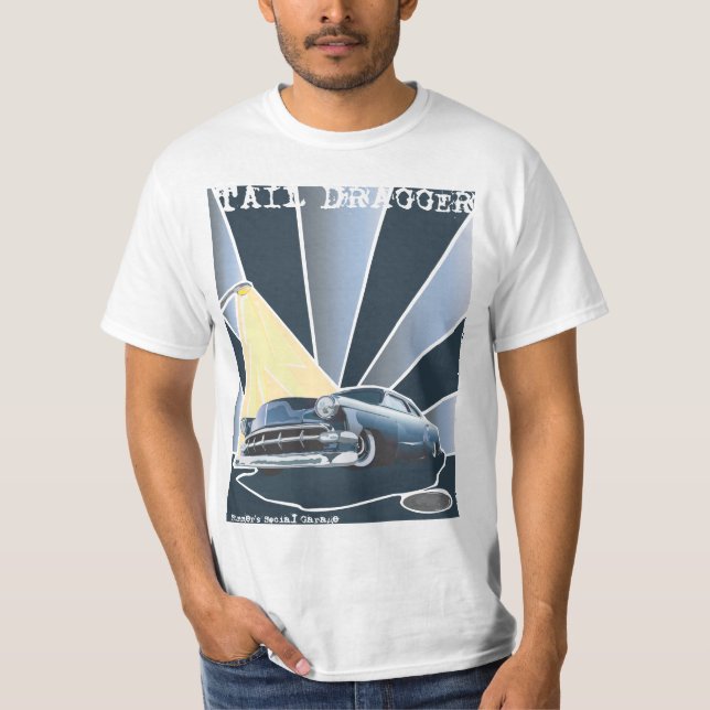 Camiseta Cauda Dragger de Chevy (Frente)