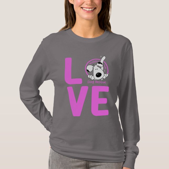 Camiseta Caudas de Waggin do AMOR (Frente)