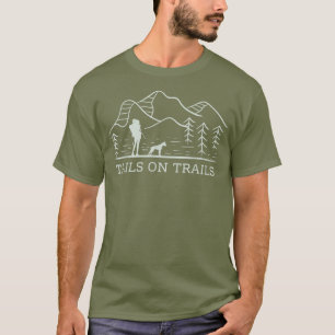 Camiseta Caudas em trilhos Presentes para um Ventilador e C