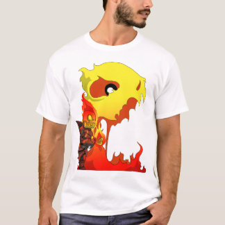 Camiseta Caudilho esqueletal - Chibi - ataque 1 #3
