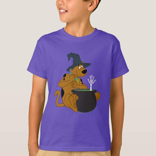 Camiseta Cauldron da Bruxa Scooby-Doo (Frente)