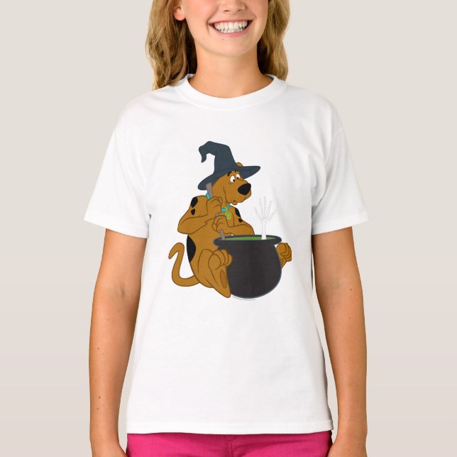 Camiseta Cauldron da Bruxa Scooby-Doo (Frente)