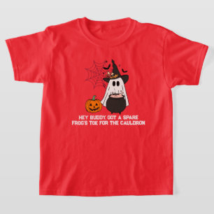 Camiseta Cauldron de Fantasma Divertido de Criança para Hal