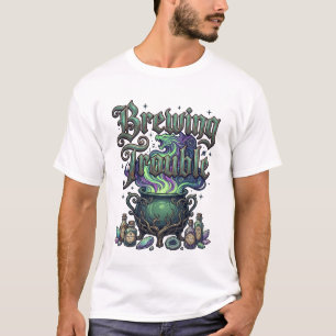 Camiseta Causando Problemas Caldeirão Dragão Cristais de Al