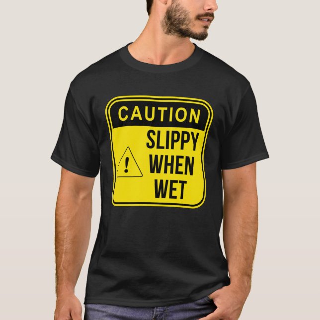Camiseta Caution Construction Danger Careful Meme  Sarcasti (Frente)
