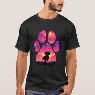 Camiseta Cav a Jack Paw Mãe Pai Cães Homens