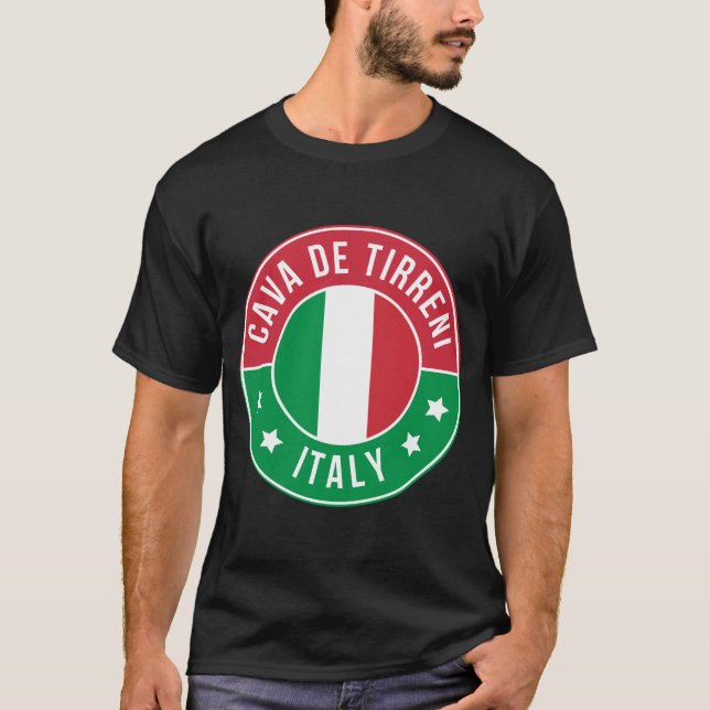 Camiseta Cava de Tirreni, Italy City T-Shirt (Frente)