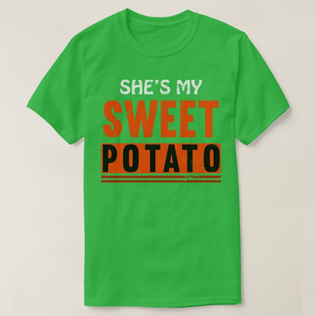 Camiseta Cava Meu Docinho De Batata (Frente do Design)