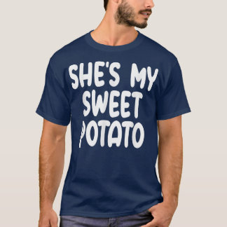 Camiseta Cava Minha Batata Doce Eu Grito Casais Corresponde