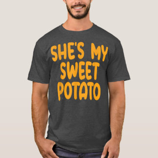 Camiseta Cava Minha Batata Doce Eu Grito Casais Corresponde