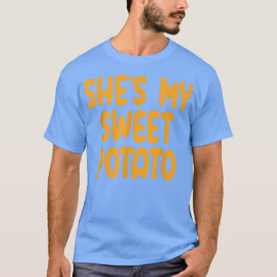 Camiseta Cava Minha Batata Doce Eu Grito Casais Corresponde