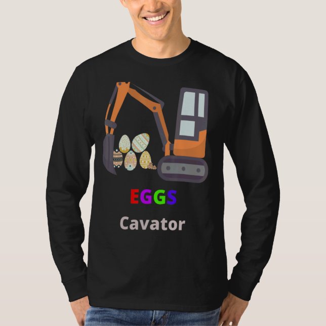 Camiseta Cavador de Ovos (Frente)