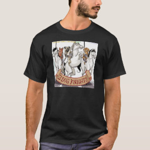 Camiseta Cavalaria Canina Cartoon Engraçado