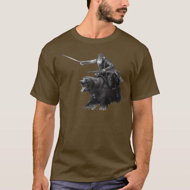 Camiseta Cavalaria do urso (Frente)