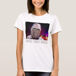 Camiseta Cavaleiro - Adicione seu texto