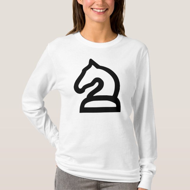 Camiseta Cavaleiro Branco (Frente)