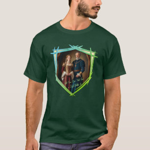 Camiseta Cavaleiro Casaco de Braços Medieval Dedicação Assa