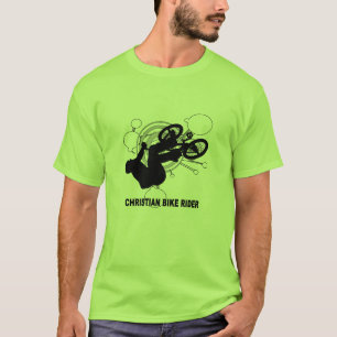 Camiseta Cavaleiro cristão da bicicleta