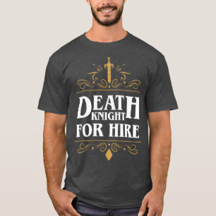 Camiseta Cavaleiro Da Morte Para Aluguer