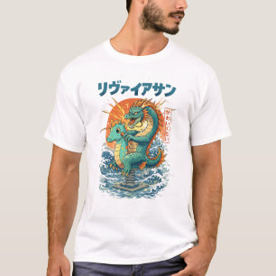 Camiseta Cavaleiro da Primavera Dragão Fofo Design Engraçad