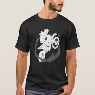 Camiseta Cavaleiro de bicicleta moto motocross Dirt
