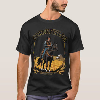 Camiseta cavaleiro de campos de milho