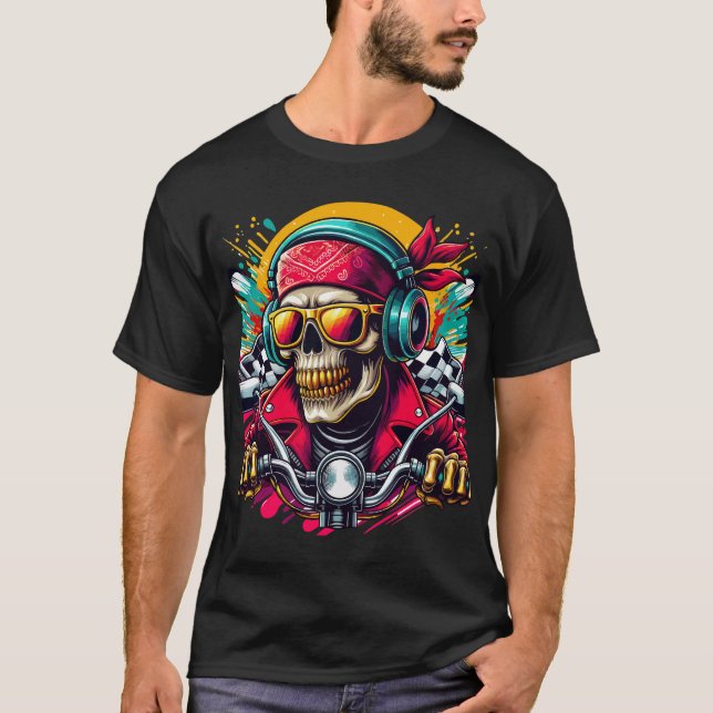 Camiseta Cavaleiro de Caveira (Frente)