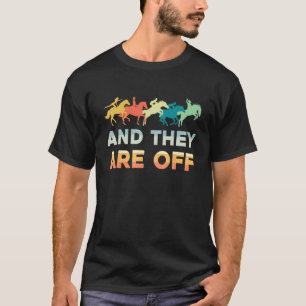 Camiseta Cavaleiro de corrida de cavalo engraçado
