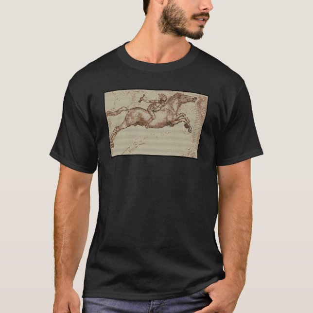 CAMISETA CAVALEIRO DE DAVINCI II (Frente)
