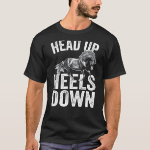 Camiseta Cavaleiro de Equitação com Cabeça Erguida e Calcan