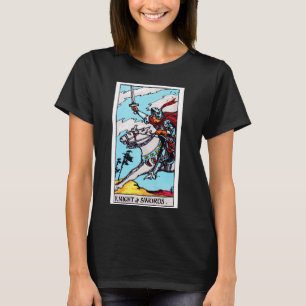 Camiseta Cavaleiro de Espadas Carta de Tarot Vintage - Ride