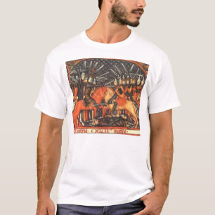 Camiseta Cavaleiro de ordem na luta pelas sarraceno