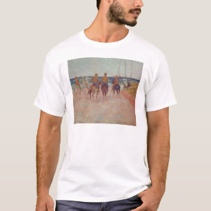 Camiseta Cavaleiro de Paul Gauguin   na praia 1902