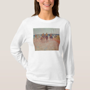 Camiseta Cavaleiro de Paul Gauguin na praia 1902