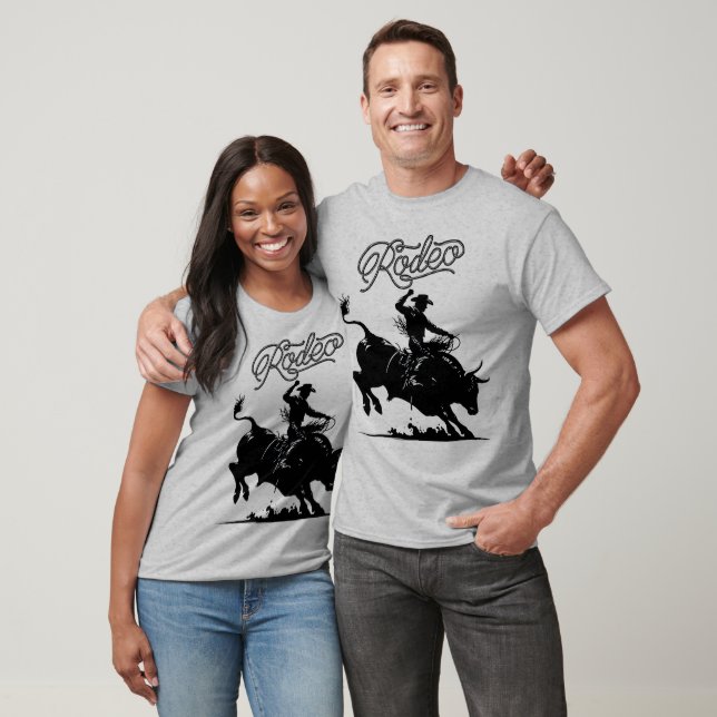 Camiseta Cavaleiro de Touro Rodeio (Unissex)