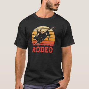 Camiseta Cavaleiro de Touro Rodeio Retro