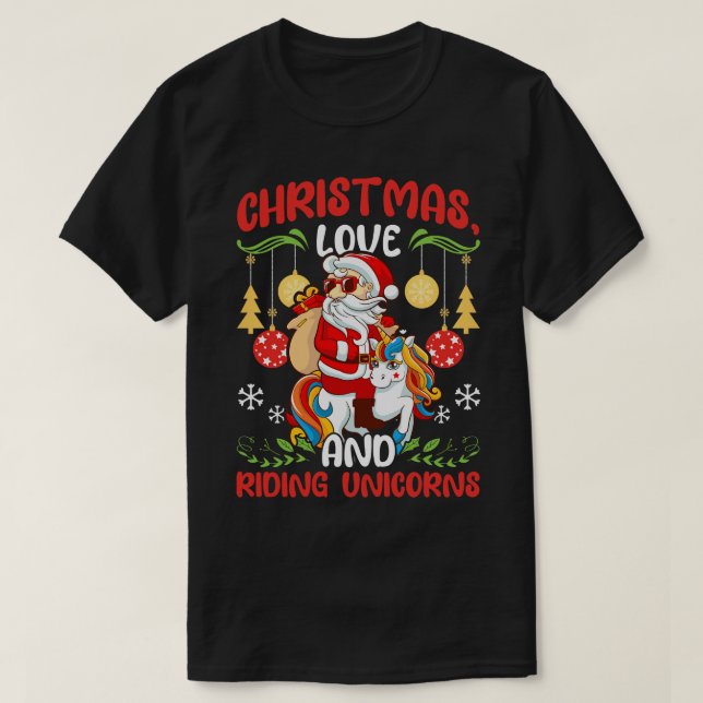 Camiseta Cavaleiro de Unicórnio Viaja de Amor (Frente do Design)