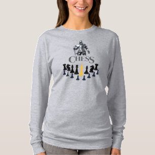 Camiseta Cavaleiro de Xadrez com Espada